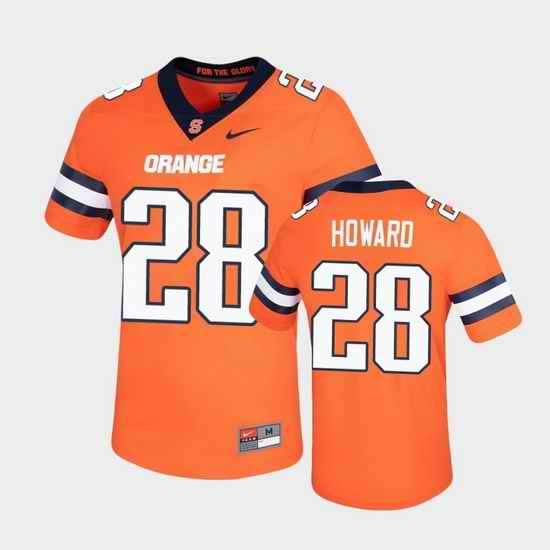 Men Syracuse Orange Jarveon Howard Untouchable Game Orange Jersey